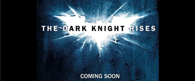 Poster for "The Dark Knight Rises" features a moody, cracked background. A bright, abstract bat symbol commands the center while the movie title floats above. "Coming Soon" is prominently displayed at the bottom—a must-see for all Dark Knight Rises fans and collectors of Knight Models.
