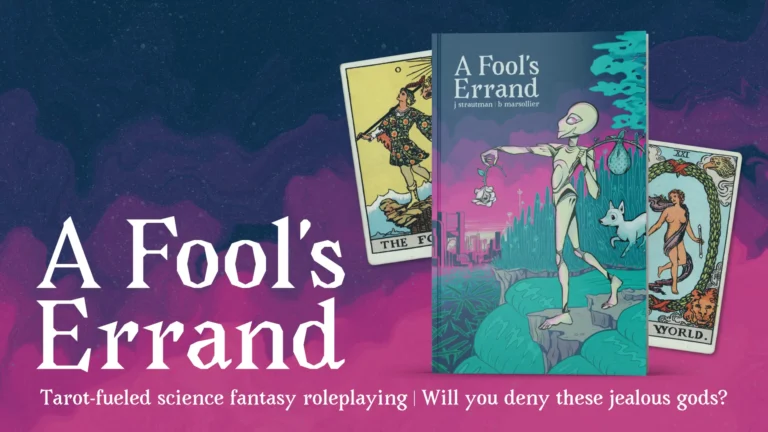 Tarot-Fueled Science Fantasy RPG “A Fool’s Errand” Now Live on Kickstarter