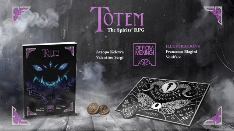 Totem – A Narrative Horror RPG of Spirits and Hauntings on Kickstarter