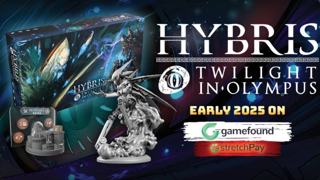 Hybris – Twilight in Olympus by Aurora Game Studio Available for Preview on Gamefound