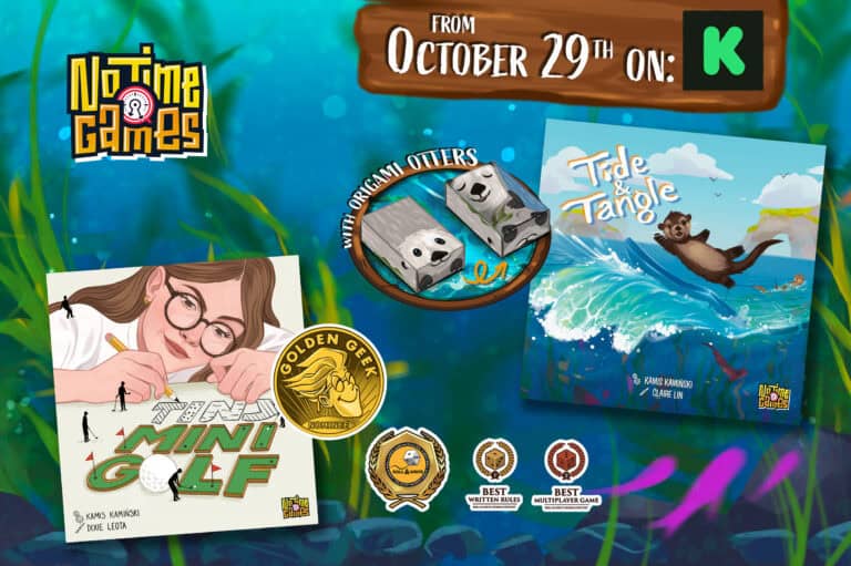 Tide & Tangle: A Competitive Sea Otter Adventure Game Hits Kickstarter October 29