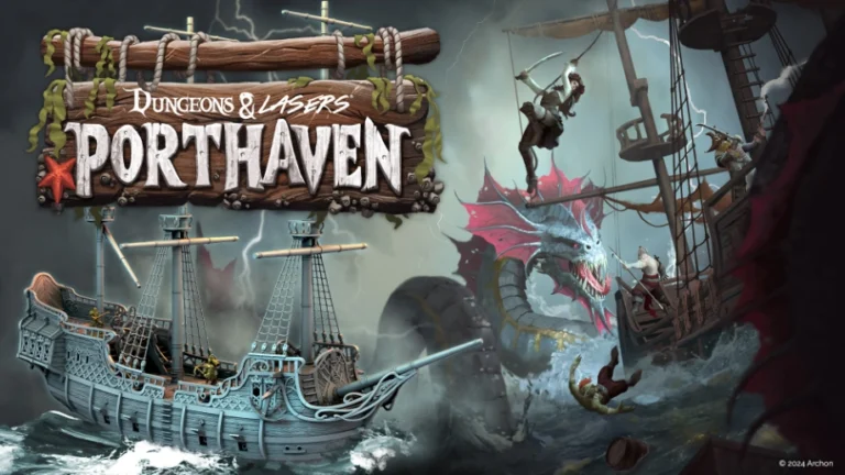 Archon Studio Unveils Dungeons & Lasers VII: Porthaven Crowdfunding Campaign for March 2025