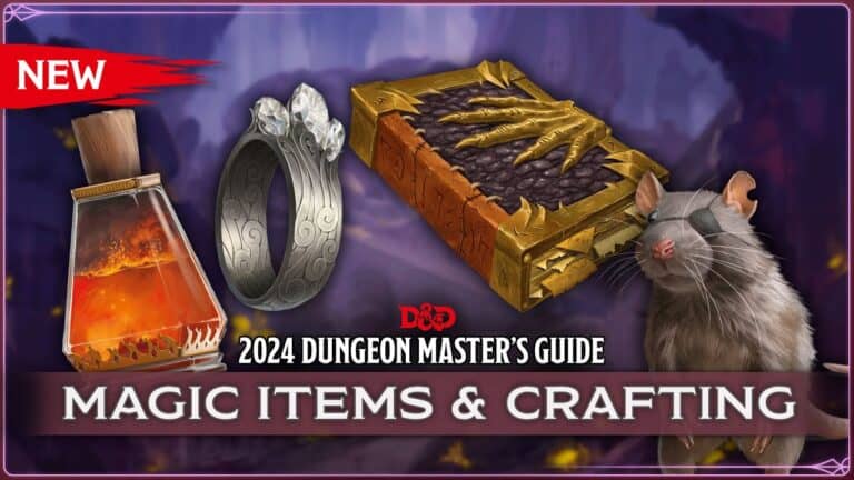 New Magic Items and Crafting Rules Revealed for the 2024 Dungeon Master’s Guide