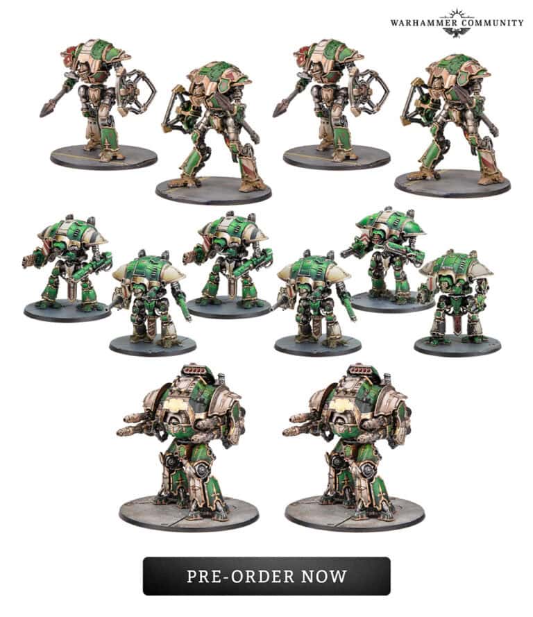 New Games Workshop Pre-orders: Blood Angels Combat Patrol and Mechanicum Expansions