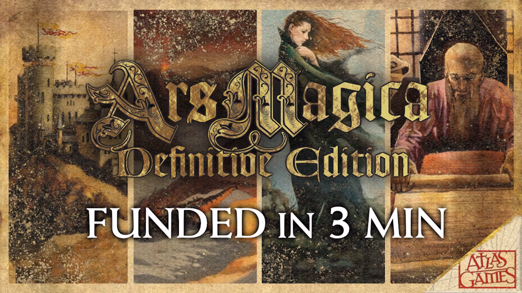 Ars Magica Open License Funded Through BackerKit Crowdfunding Campaign, Core Mechanics and Setting Now Free