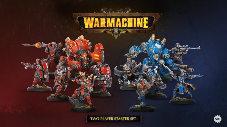Warmachine Two-Player Starter Set Now Available from Steamforged Games