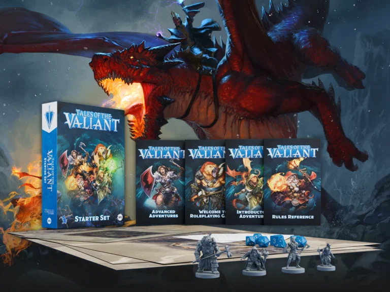 Steamforged Games and Kobold Press Introduce Tales of the Valiant Starter Set