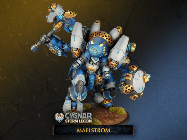 Maelstrom Colossal for Cygnar Storm Legion Now Available for Pre-order