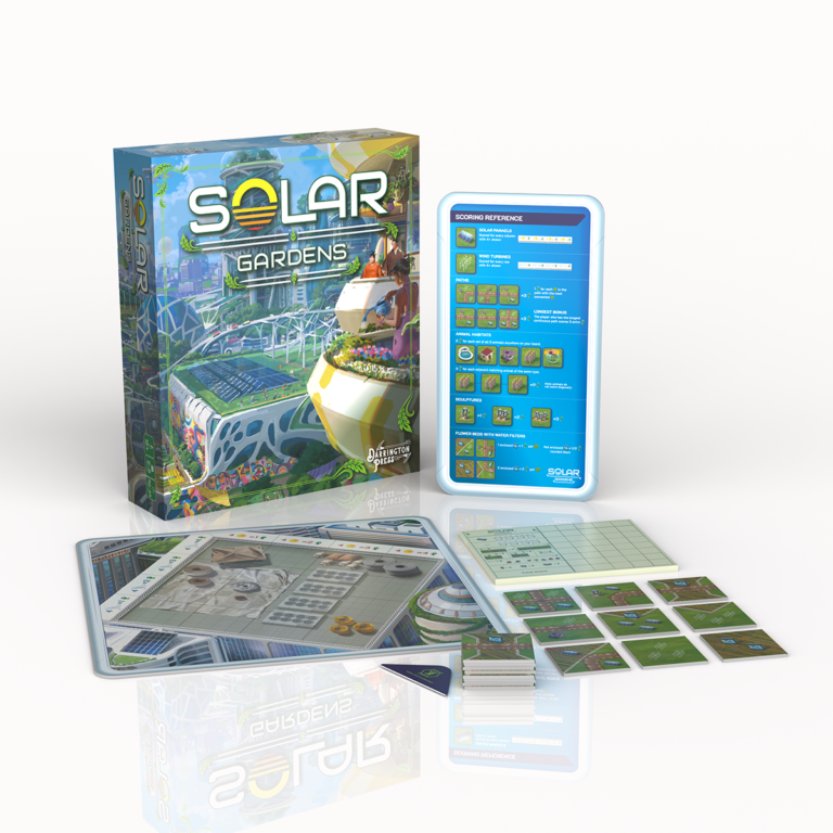 Darrington Press Announces Solar Gardens, a New Board Game Launching Summer 2025