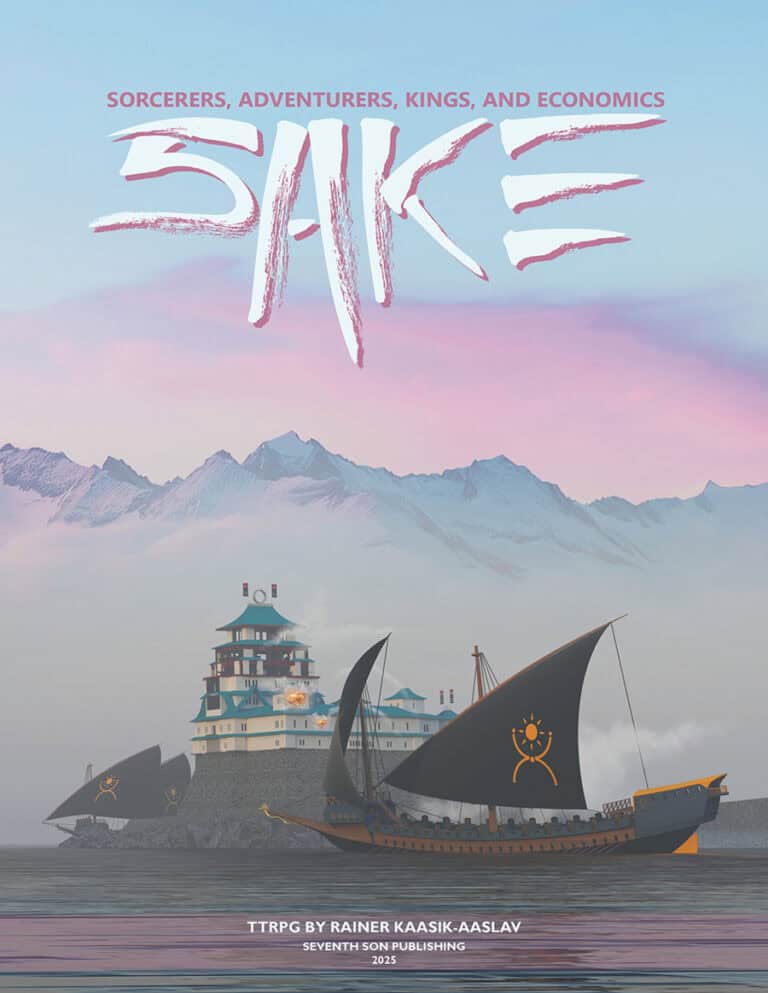 SAKE: Sorcerers, Adventurers, Kings, and Economics – Full Rulebook Now Available for Print on Demand, Free Basic Edition Released